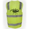 JB's Hi Vis (D+N) Zip Safety Vest Thumbnail