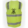 JB's Hi Vis (D+N) Zip Safety Vest Thumbnail