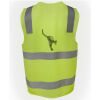 JB's Hi Vis (D+N) Zip Safety Vest Thumbnail