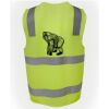 JB's Hi Vis (D+N) Zip Safety Vest Thumbnail