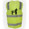 JB's Hi Vis (D+N) Zip Safety Vest Thumbnail