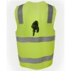 JB's Hi Vis (D+N) Zip Safety Vest Thumbnail