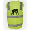 JB's Hi Vis (D+N) Zip Safety Vest Thumbnail