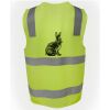 JB's Hi Vis (D+N) Zip Safety Vest Thumbnail