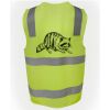 JB's Hi Vis (D+N) Zip Safety Vest Thumbnail
