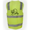 JB's Hi Vis (D+N) Zip Safety Vest Thumbnail