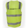 JB's Hi Vis (D+N) Zip Safety Vest Thumbnail