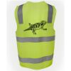 JB's Hi Vis (D+N) Zip Safety Vest Thumbnail