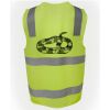 JB's Hi Vis (D+N) Zip Safety Vest Thumbnail
