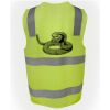 JB's Hi Vis (D+N) Zip Safety Vest Thumbnail