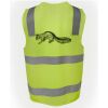 JB's Hi Vis (D+N) Zip Safety Vest Thumbnail