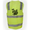 JB's Hi Vis (D+N) Zip Safety Vest Thumbnail