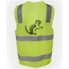 JB's Hi Vis (D+N) Zip Safety Vest Thumbnail