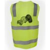 JB's Hi Vis (D+N) Zip Safety Vest Thumbnail