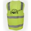 JB's Hi Vis (D+N) Zip Safety Vest Thumbnail