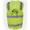 JB's Hi Vis (D+N) Zip Safety Vest Thumbnail
