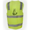 JB's Hi Vis (D+N) Zip Safety Vest Thumbnail