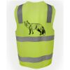 JB's Hi Vis (D+N) Zip Safety Vest Thumbnail