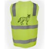 JB's Hi Vis (D+N) Zip Safety Vest Thumbnail