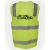 JB's Hi Vis (D+N) Zip Safety Vest Thumbnail