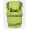 JB's Hi Vis (D+N) Zip Safety Vest Thumbnail