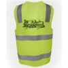 JB's Hi Vis (D+N) Zip Safety Vest Thumbnail