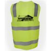 JB's Hi Vis (D+N) Zip Safety Vest Thumbnail