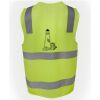 JB's Hi Vis (D+N) Zip Safety Vest Thumbnail
