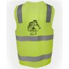 JB's Hi Vis (D+N) Zip Safety Vest Thumbnail