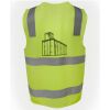 JB's Hi Vis (D+N) Zip Safety Vest Thumbnail