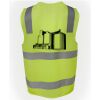 JB's Hi Vis (D+N) Zip Safety Vest Thumbnail