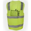 JB's Hi Vis (D+N) Zip Safety Vest Thumbnail