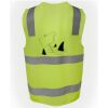 JB's Hi Vis (D+N) Zip Safety Vest Thumbnail
