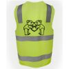 JB's Hi Vis (D+N) Zip Safety Vest Thumbnail