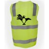 JB's Hi Vis (D+N) Zip Safety Vest Thumbnail