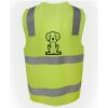 JB's Hi Vis (D+N) Zip Safety Vest Thumbnail