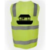 JB's Hi Vis (D+N) Zip Safety Vest Thumbnail
