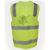 JB's Hi Vis (D+N) Zip Safety Vest Thumbnail