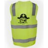 JB's Hi Vis (D+N) Zip Safety Vest Thumbnail