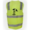 JB's Hi Vis (D+N) Zip Safety Vest Thumbnail