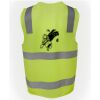 JB's Hi Vis (D+N) Zip Safety Vest Thumbnail