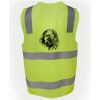 JB's Hi Vis (D+N) Zip Safety Vest Thumbnail