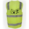 JB's Hi Vis (D+N) Zip Safety Vest Thumbnail