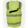 JB's Hi Vis (D+N) Zip Safety Vest Thumbnail