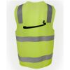 JB's Hi Vis (D+N) Zip Safety Vest Thumbnail