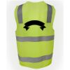JB's Hi Vis (D+N) Zip Safety Vest Thumbnail