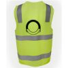 JB's Hi Vis (D+N) Zip Safety Vest Thumbnail