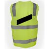 JB's Hi Vis (D+N) Zip Safety Vest Thumbnail