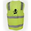 JB's Hi Vis (D+N) Zip Safety Vest Thumbnail