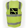 JB's Hi Vis (D+N) Zip Safety Vest Thumbnail